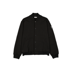 New Era Branded Cap Commuters Heritage Black Varsity Jacket