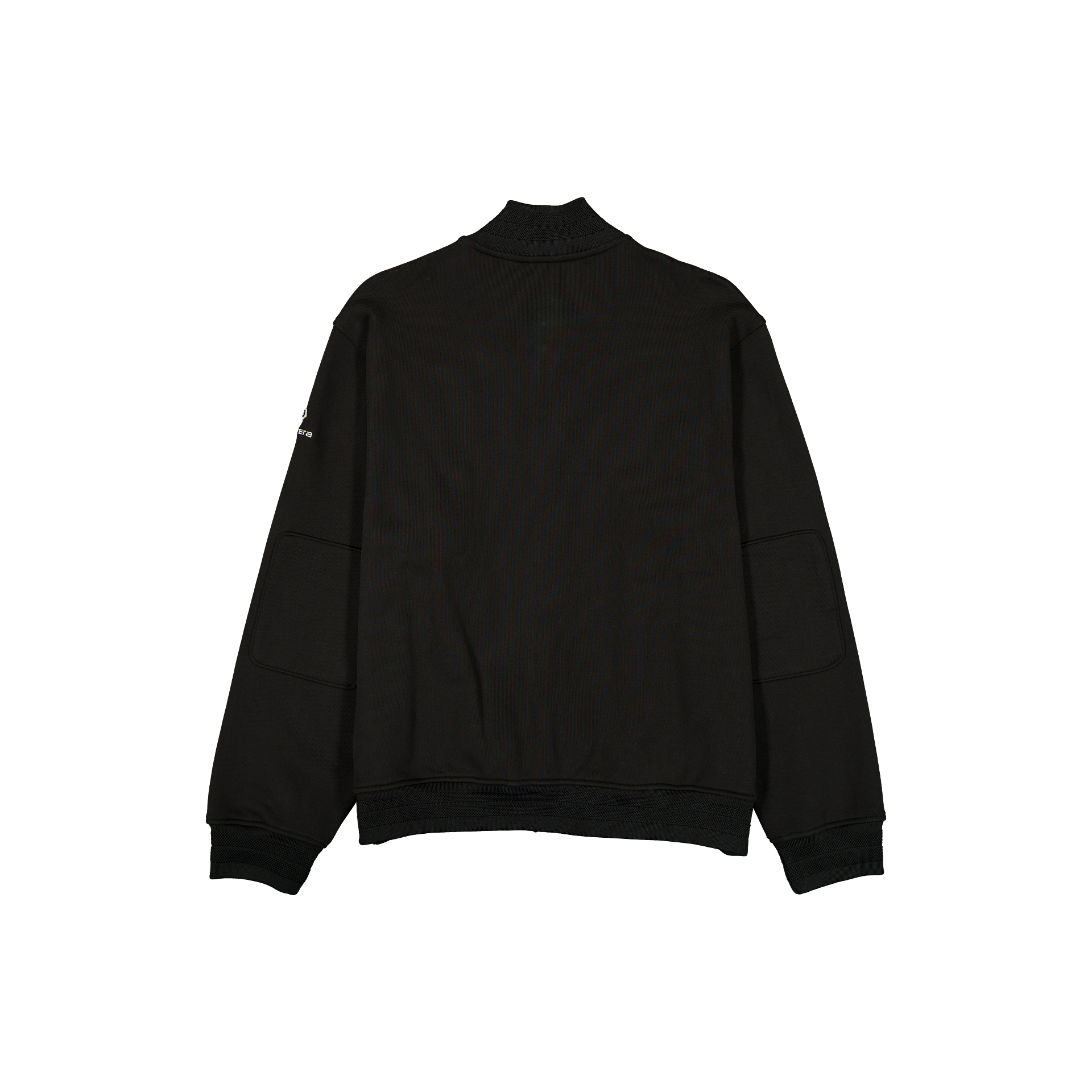 New Era Branded Cap Commuters Heritage Black Varsity Jacket