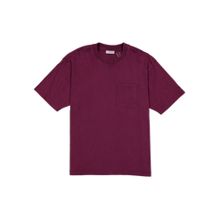 New Era Branded Alden II Heavyweight Maroon Pocket T-Shirt