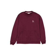 New Era Branded Alden II Maroon Crewneck