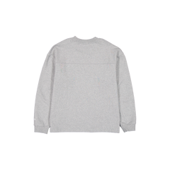 New Era Branded Alden II Heather Gray Crewneck