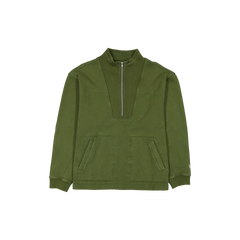 New Era Branded Alden Combat Moss Half-Zip