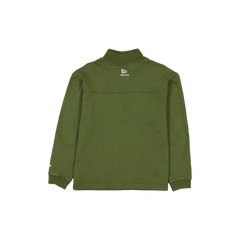 New Era Branded Alden Combat Moss Half-Zip