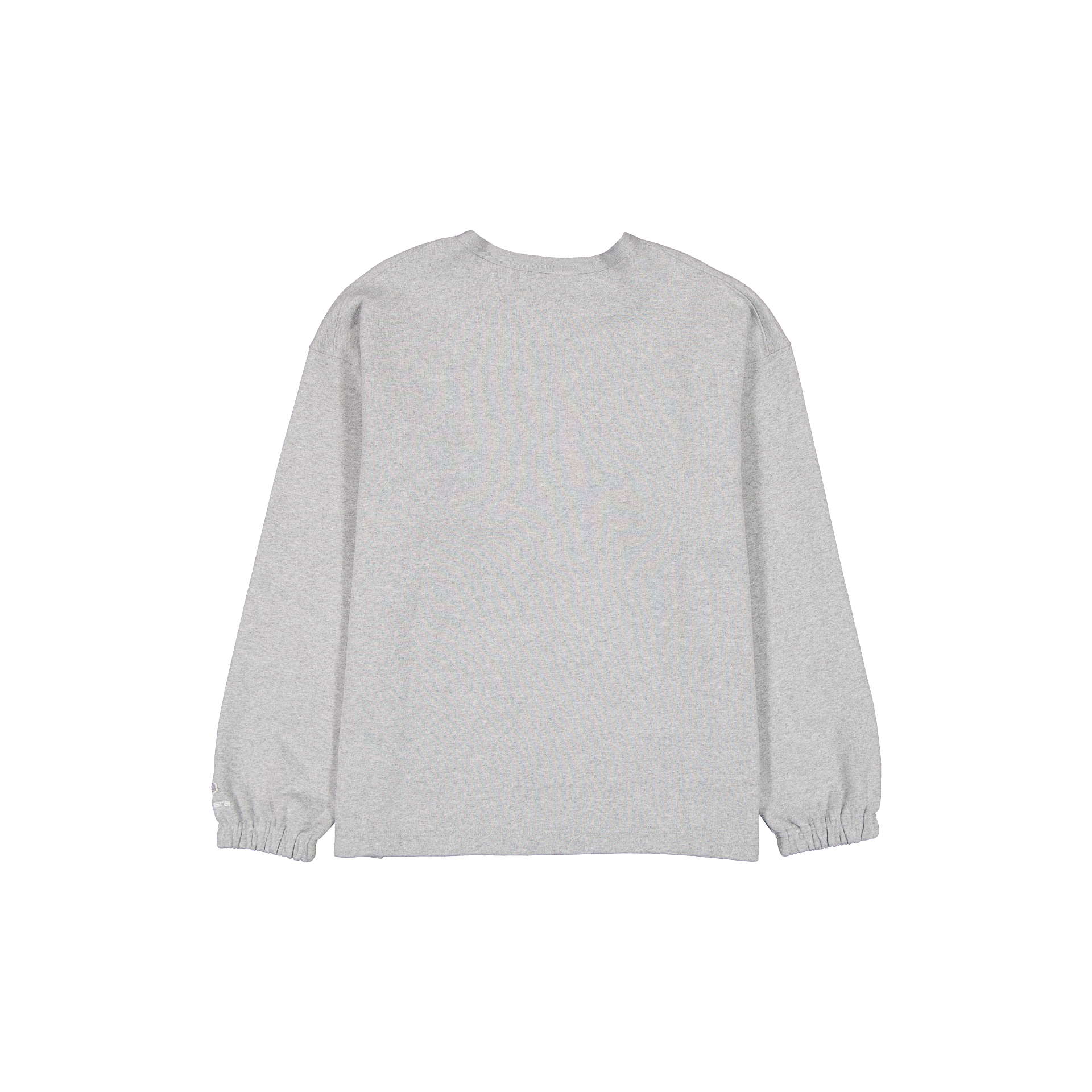New Era Branded Alden Heather Gray Full-Zip Cardigan