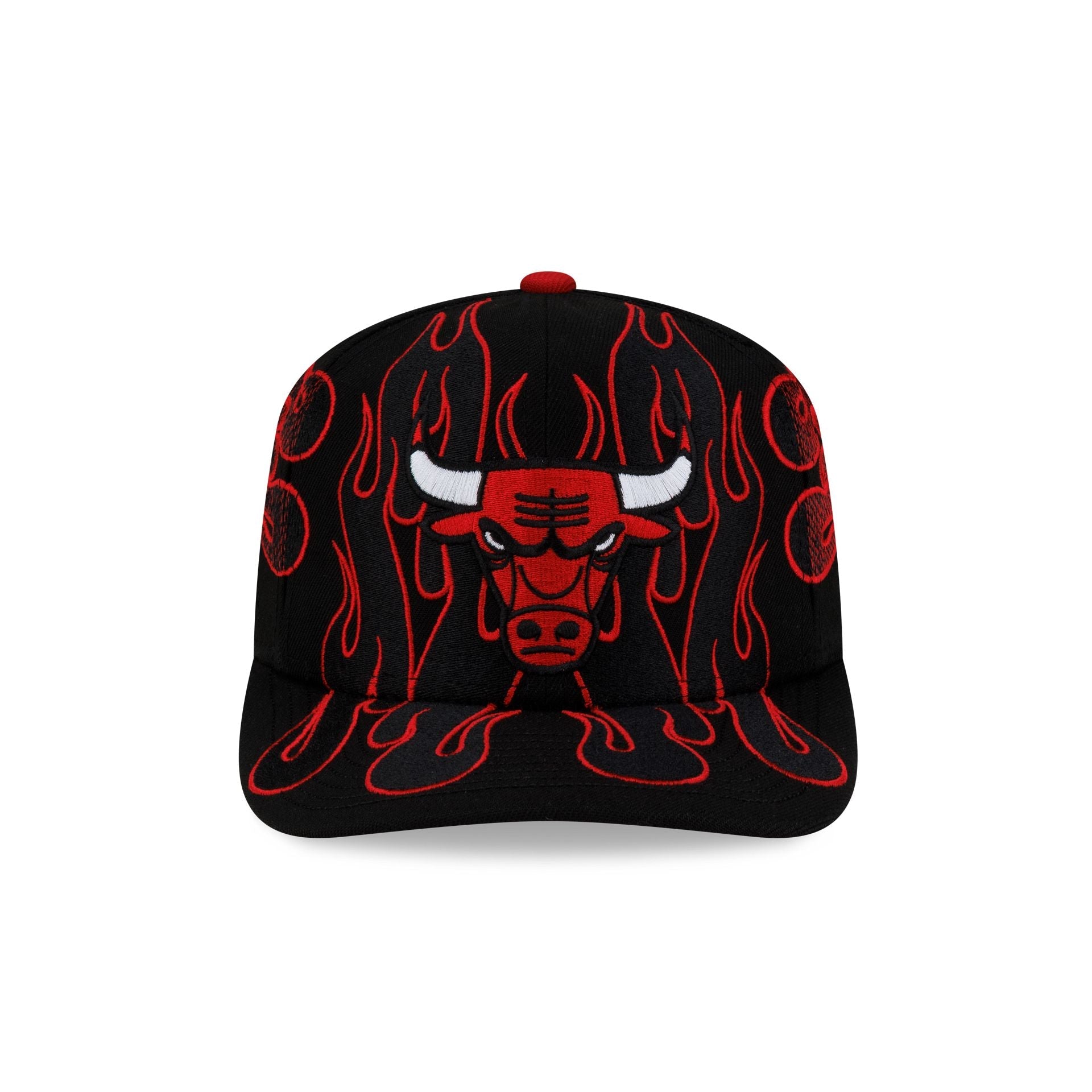 Nice Kicks x Chicago Bulls Y2K Flames 9FIFTY Original Fit Snapback Hat