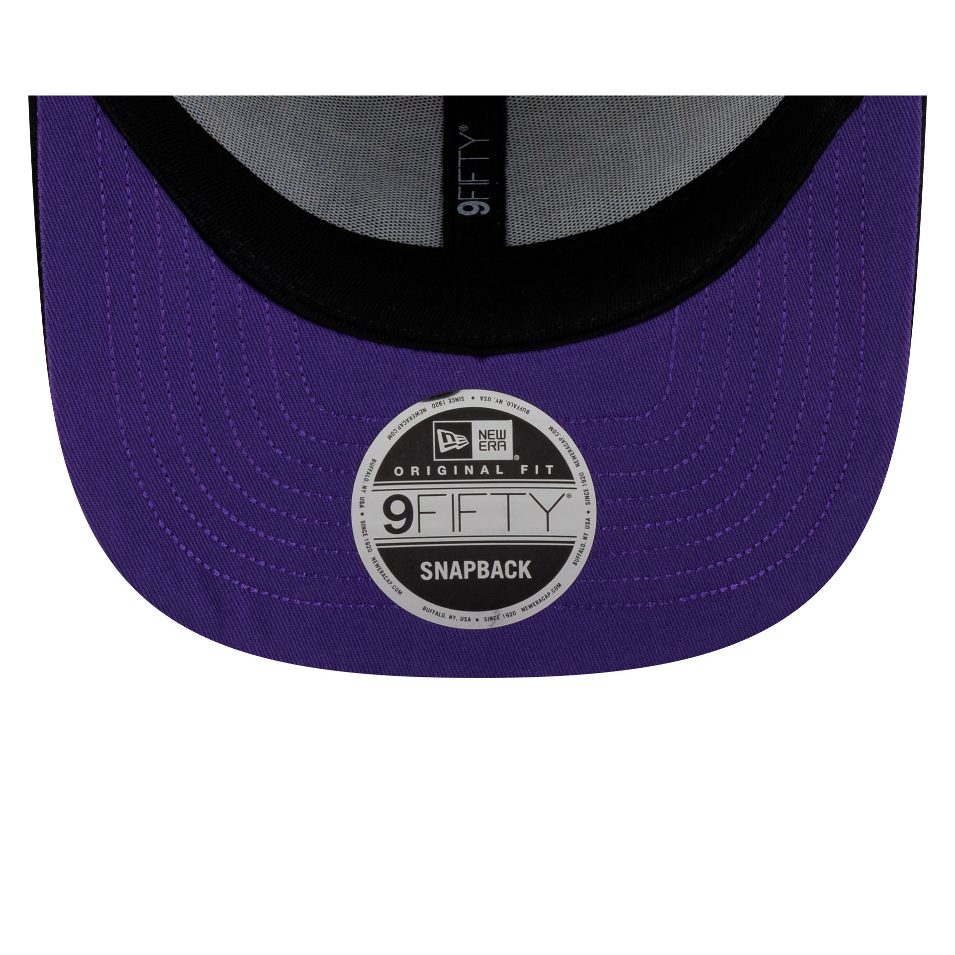 Nice Kicks x Los Angeles Lakers Y2K Flames 9FIFTY Original Fit Snapback Hat
