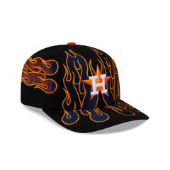 Nice Kicks x Houston Astros Y2K Flames 9FIFTY Original Fit Snapback Hat