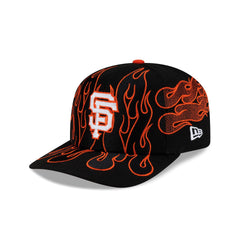 Nice Kicks x San Francisco Giants Y2K Flames 9FIFTY Original Fit Snapback Hat