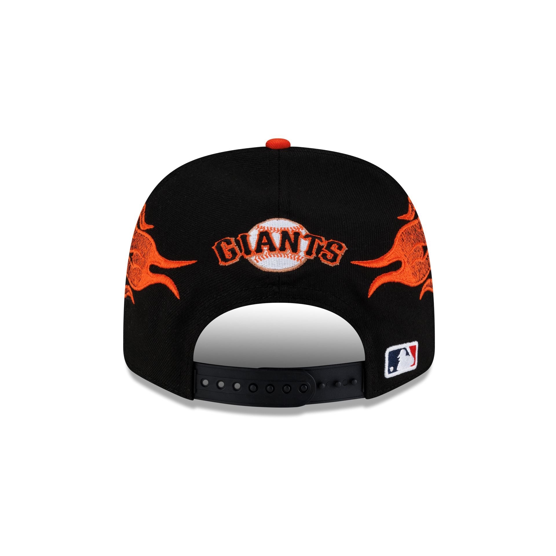 Nice Kicks x San Francisco Giants Y2K Flames 9FIFTY Original Fit Snapback Hat