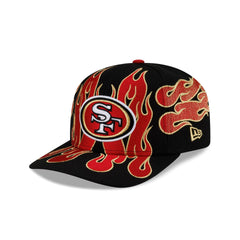 Nice Kicks x San Francisco 49ers Y2K Flames 9FIFTY Original Fit Snapback Hat
