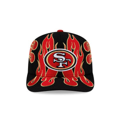 Nice Kicks x San Francisco 49ers Y2K Flames 9FIFTY Original Fit Snapback Hat
