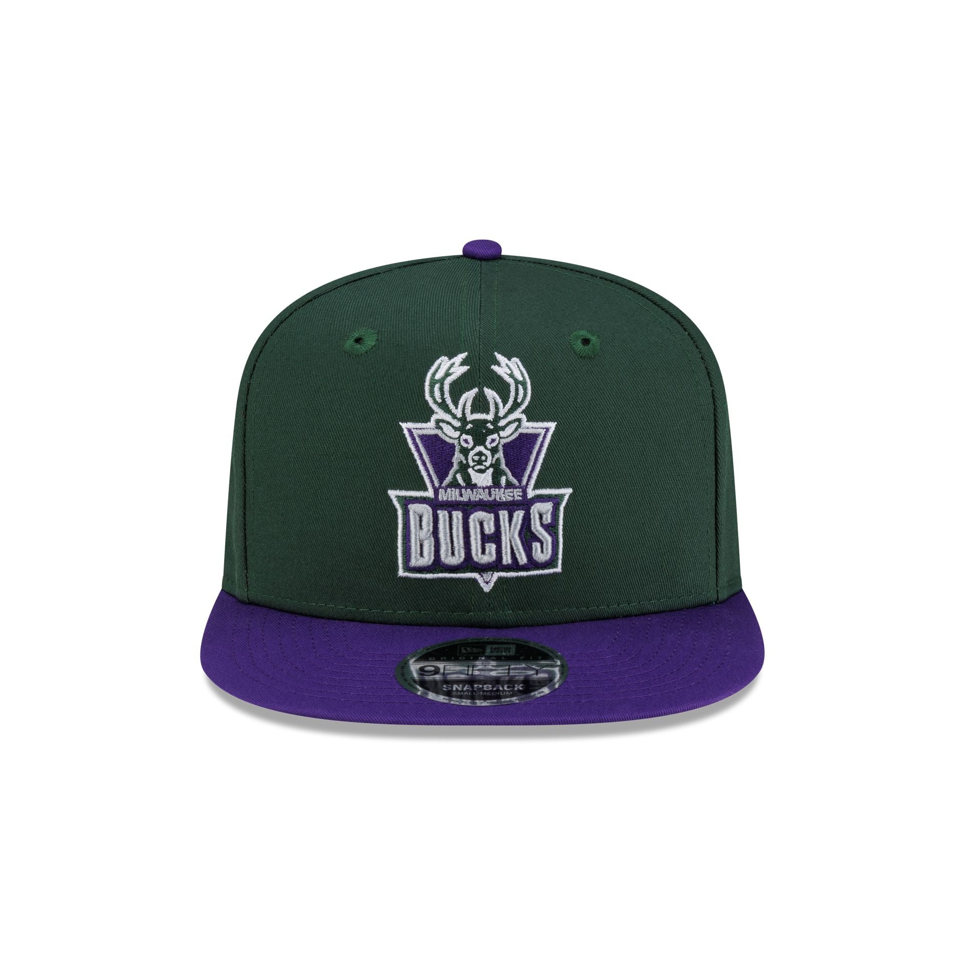 Milwaukee Bucks Hardwood Classics 9FIFTY Original Fit Snapback Hat