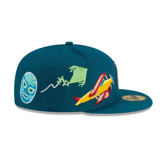 Mexico Baseball Juguetes 59FIFTY Fitted Hat