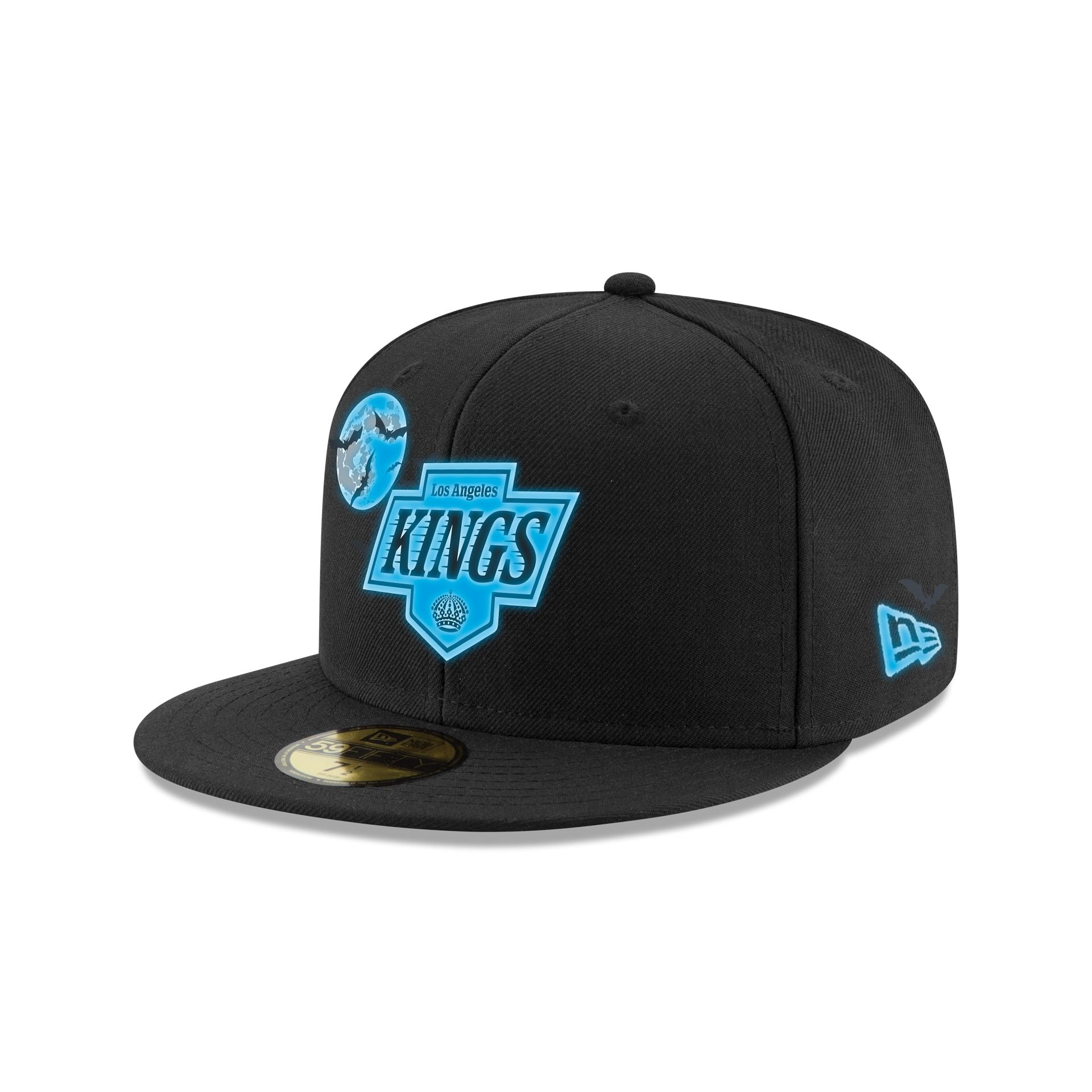 Los Angeles Kings Glow-in-the-Dark Bats 59FIFTY Fitted Hat