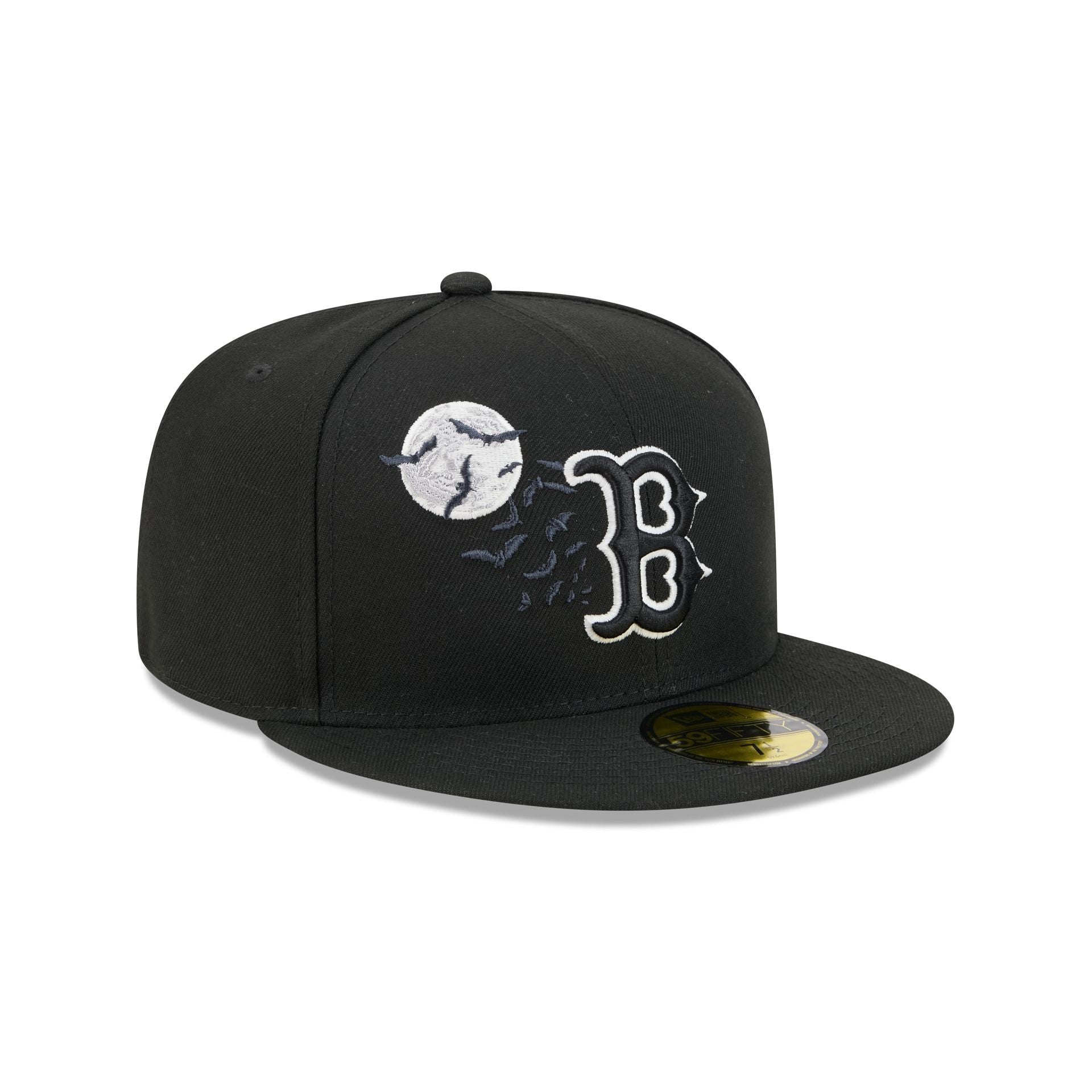 Boston Red Sox Glow-in-the-Dark Bats 59FIFTY Fitted Hat