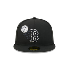 Boston Red Sox Glow-in-the-Dark Bats 59FIFTY Fitted Hat