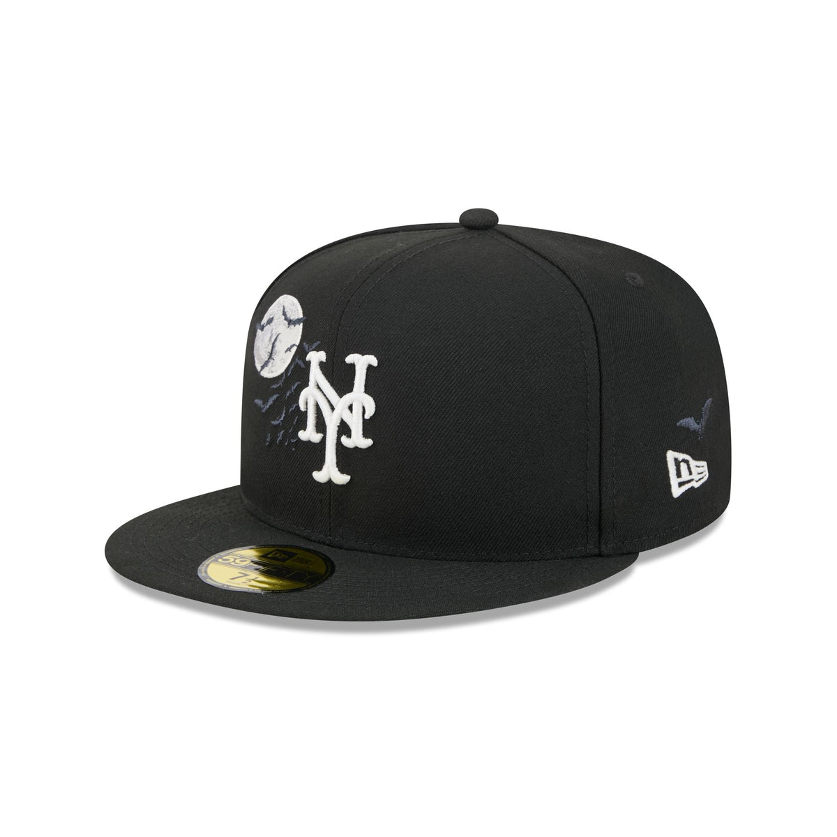 New York Mets Glow-in-the-Dark Bats 59FIFTY Fitted Hat