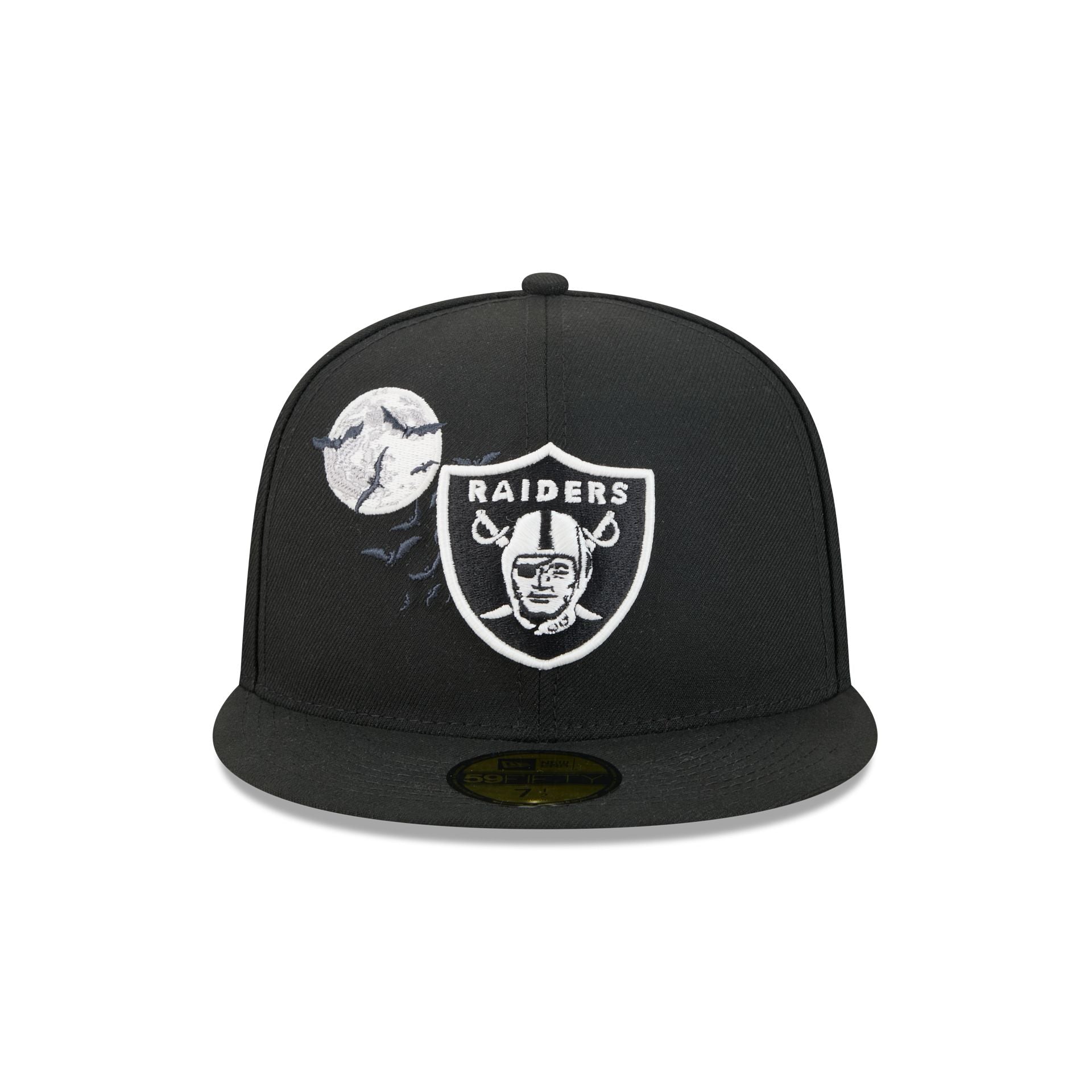 Las Vegas Raiders Glow-in-the-Dark Bats 59FIFTY Fitted Hat