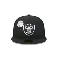 Las Vegas Raiders Glow-in-the-Dark Bats 59FIFTY Fitted Hat