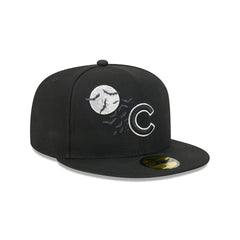 Chicago Cubs Glow-in-the-Dark Bats 59FIFTY Fitted Hat