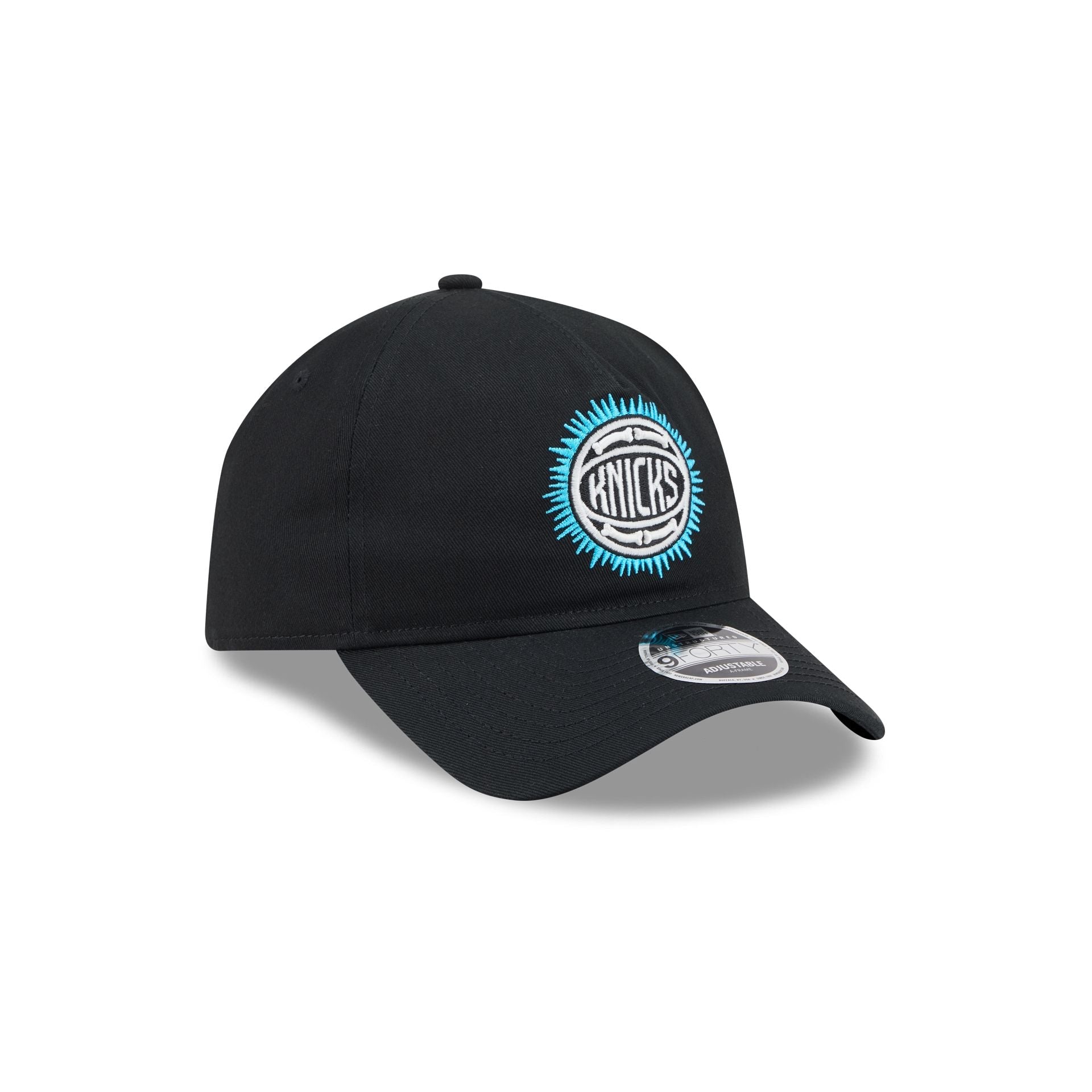 New York Knicks Electric Shock 9FORTY A-Frame Unstructured Snapback Hat