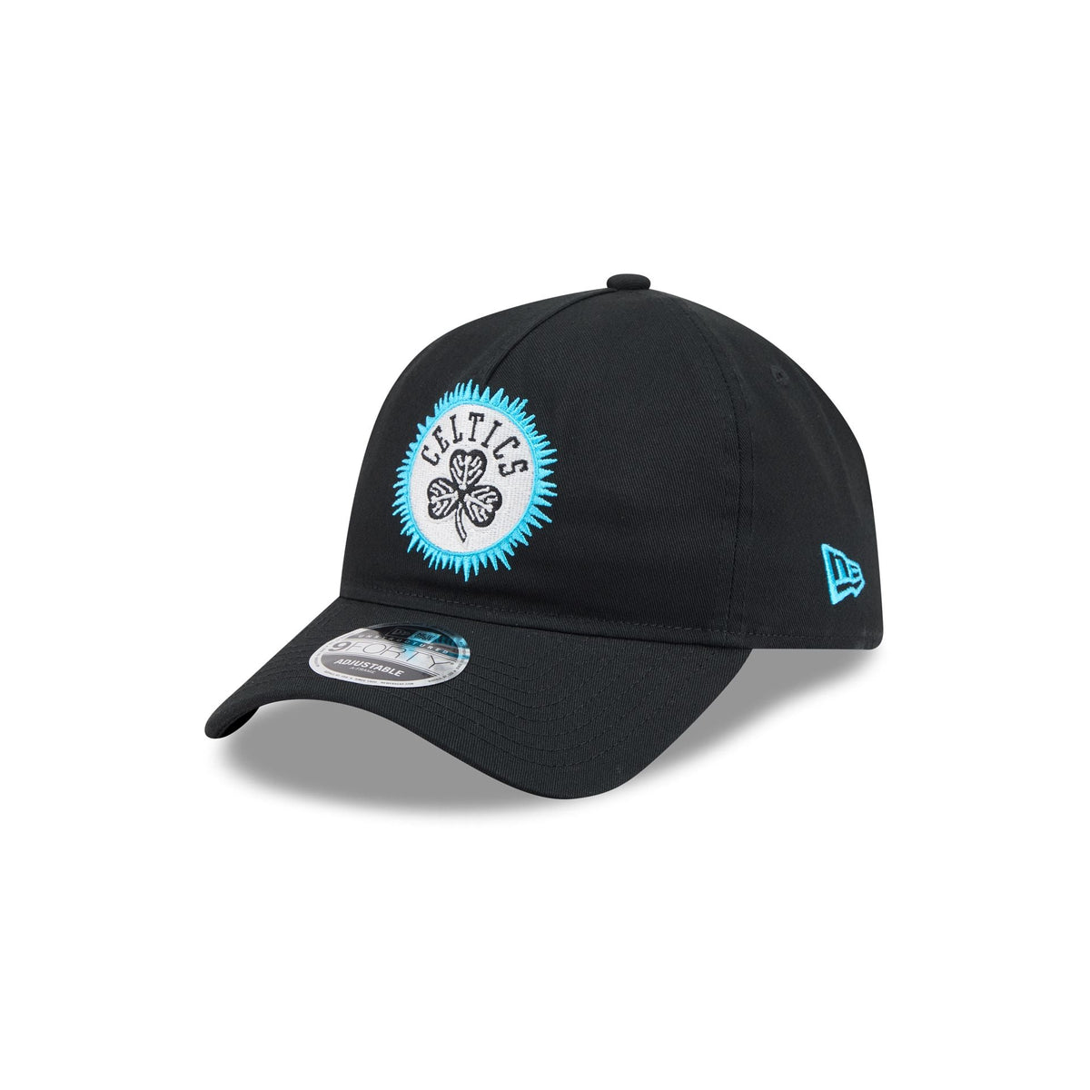 Boston Celtics Electric Shock 9FORTY A-Frame Unstructured Snapback Hat