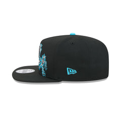 Anaheim Ducks Electric Shock Skeleton 9FIFTY A-Frame Snapback Hat