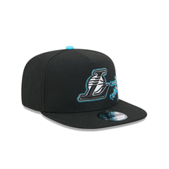 Los Angeles Lakers Electric Shock Skeleton 9FIFTY A-Frame Snapback Hat