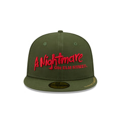 A Nightmare on Elm Street Olive 59FIFTY Fitted Hat
