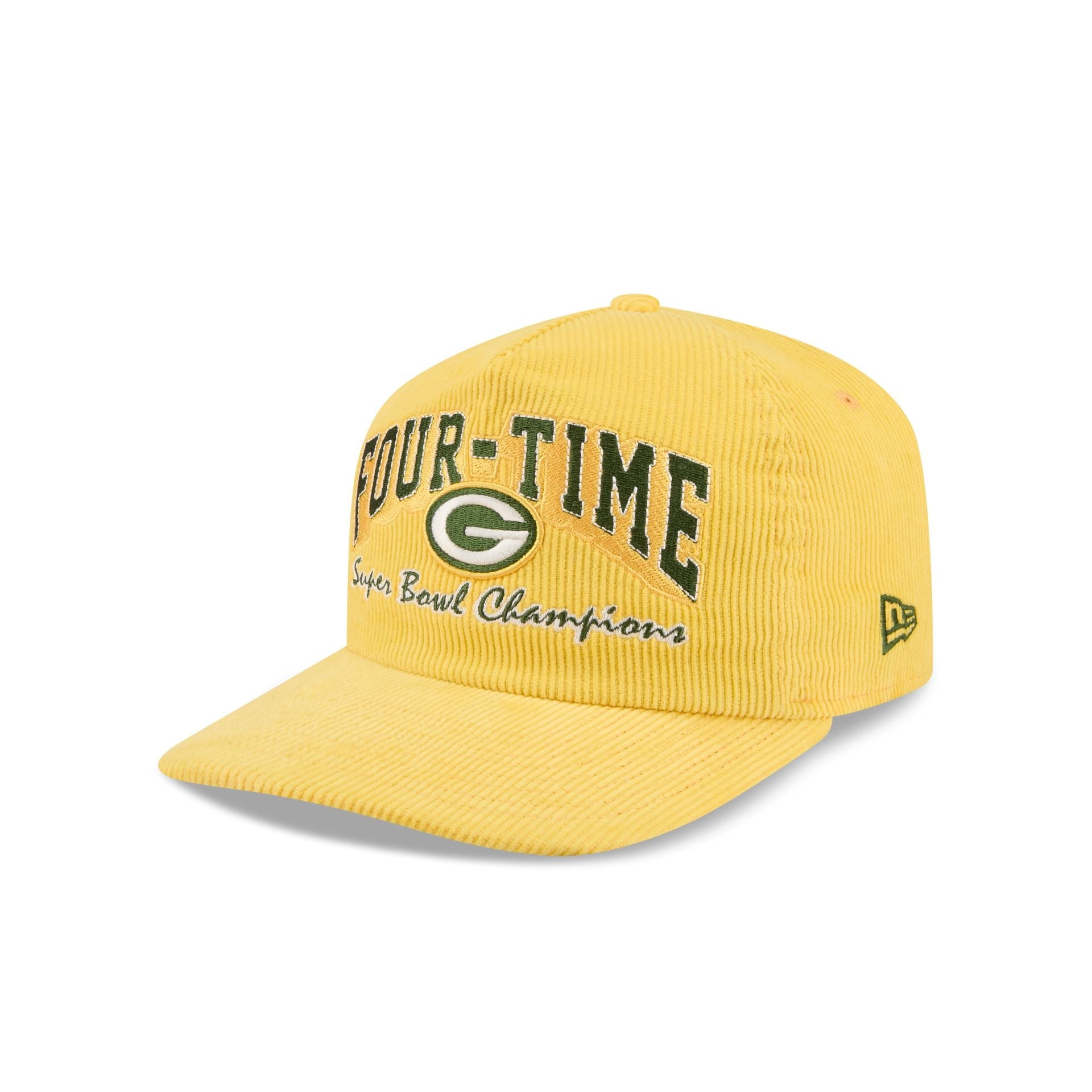 Green Bay Packers Retro Pack Four-Time 19TWENTY Snapback Hat