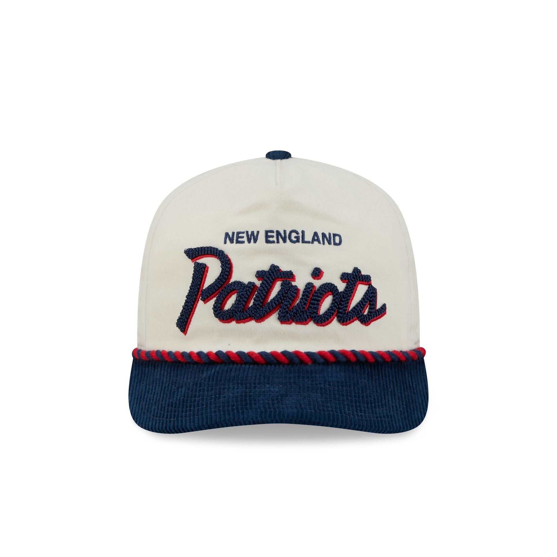 New England Patriots Retro Pack Script Rope 19TWENTY Snapback Hat