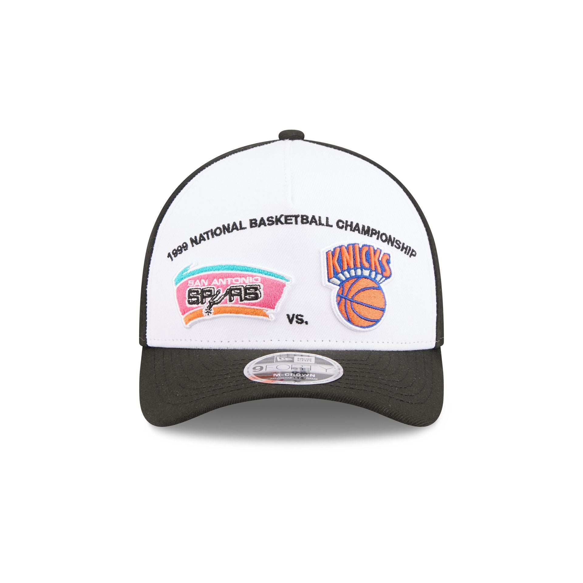 NBA San Antonio Spurs vs New York Knicks 9FORTY M-Crown A-Frame Snapback Hat