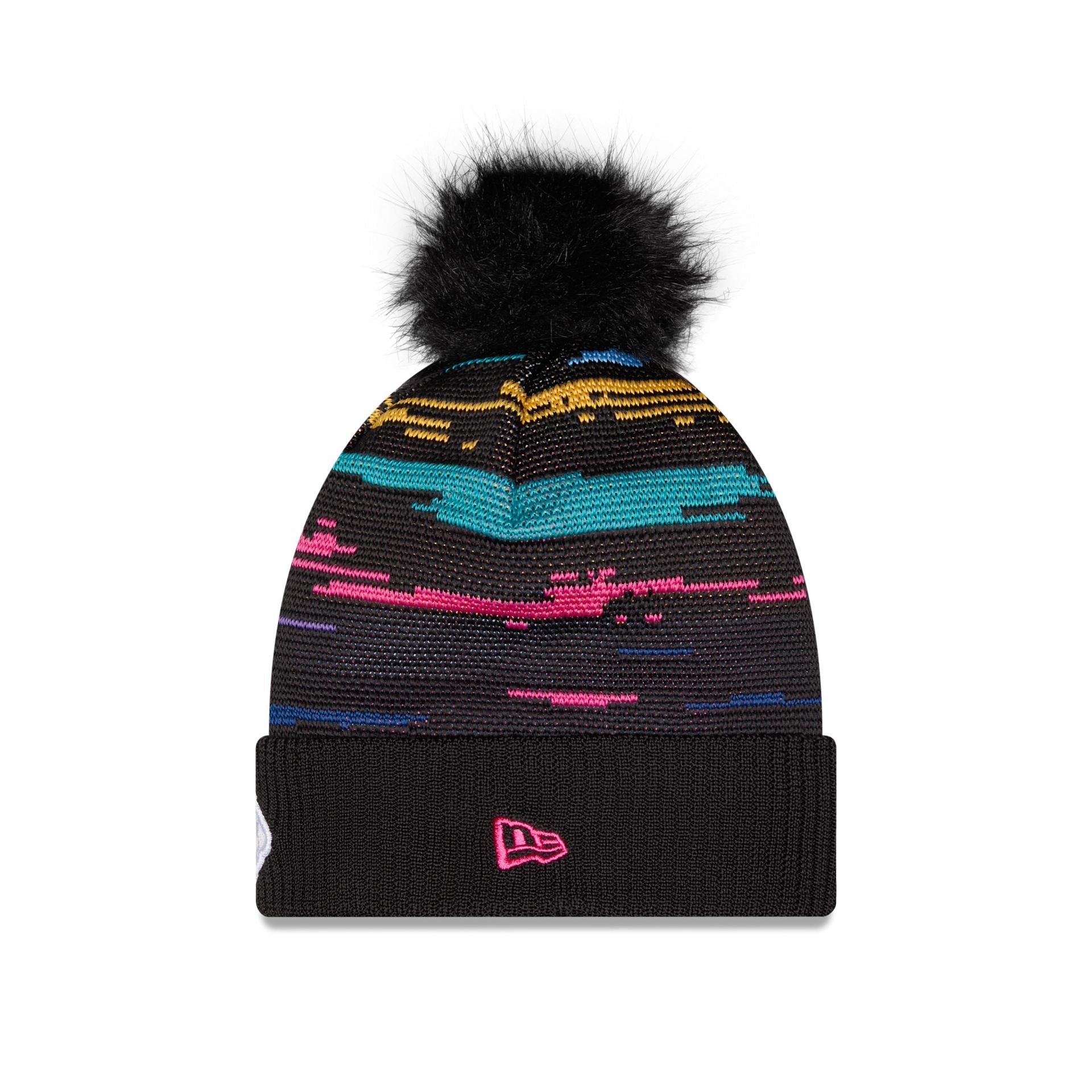 Kansas City Chiefs 2026 Crucial Catch Women's Pom Knit Hat