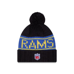 Los Angeles Rams 2026 Rivalries Women's Pom Knit Hat