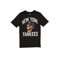 New York Yankees Day of the Dead Black T-Shirt