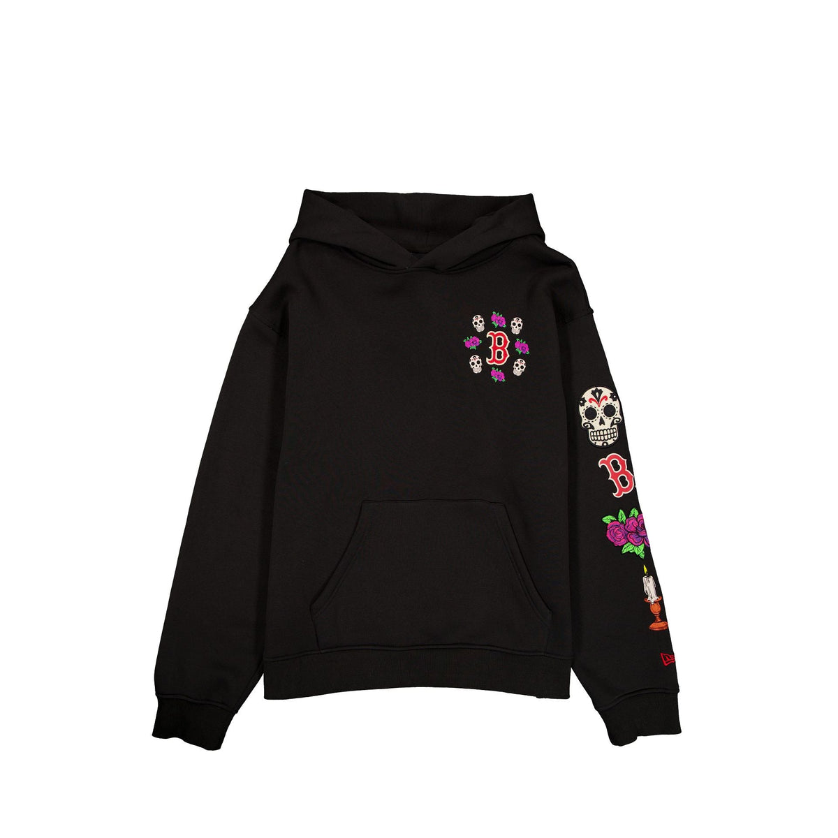 Boston Red Sox Day of the Dead Black Hoodie