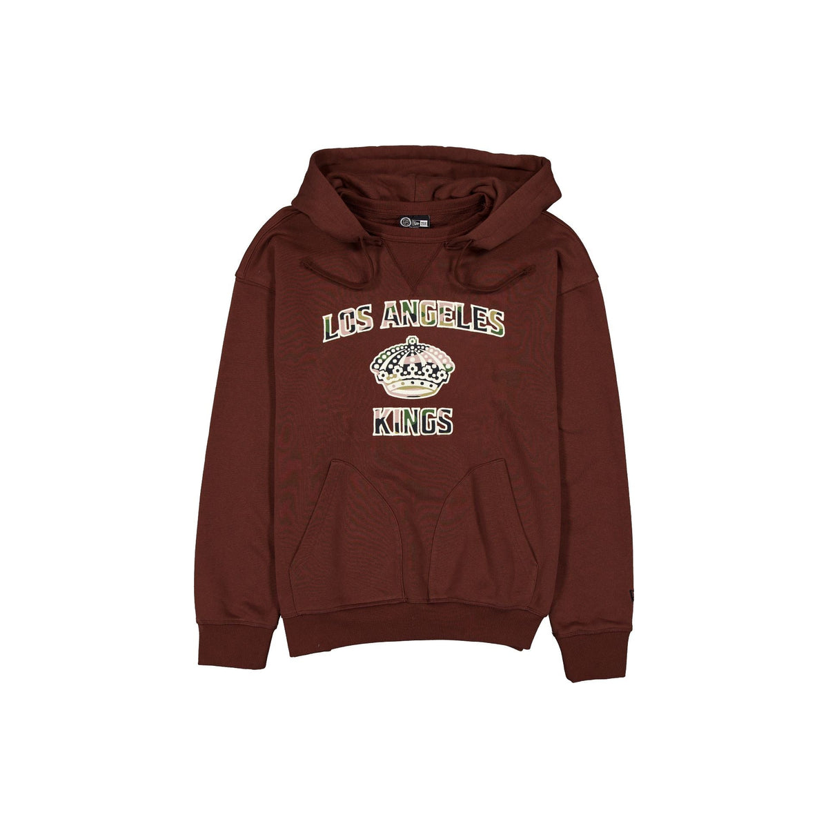 Los Angeles Kings Camo Logo Brown Hoodie
