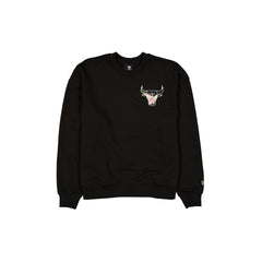 Chicago Bulls Camo Logo Black Crewneck