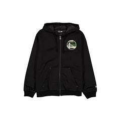Golden State Warriors Camo Logo Black Full-Zip Jacket