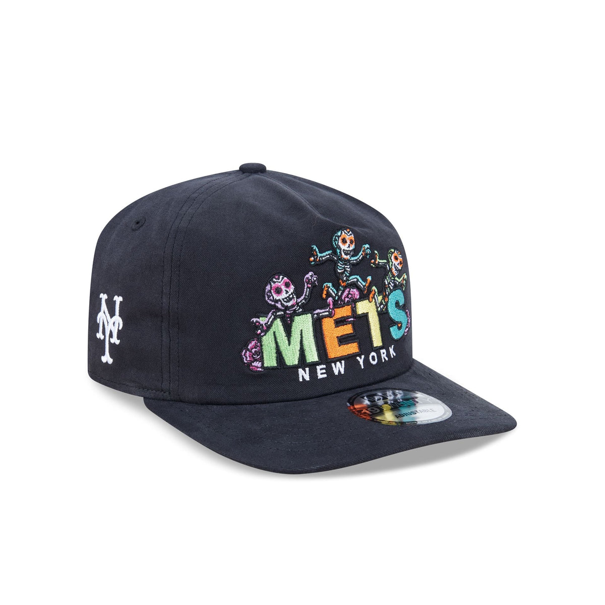 New York Mets Day of the Dead Skeleton Dance 19TWENTY Snapback Hat