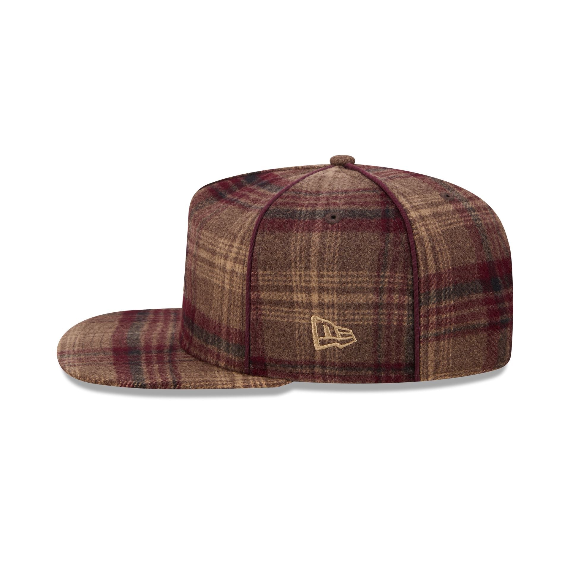 Chicago Cubs Fall Plaid 19TWENTY Snapback Hat