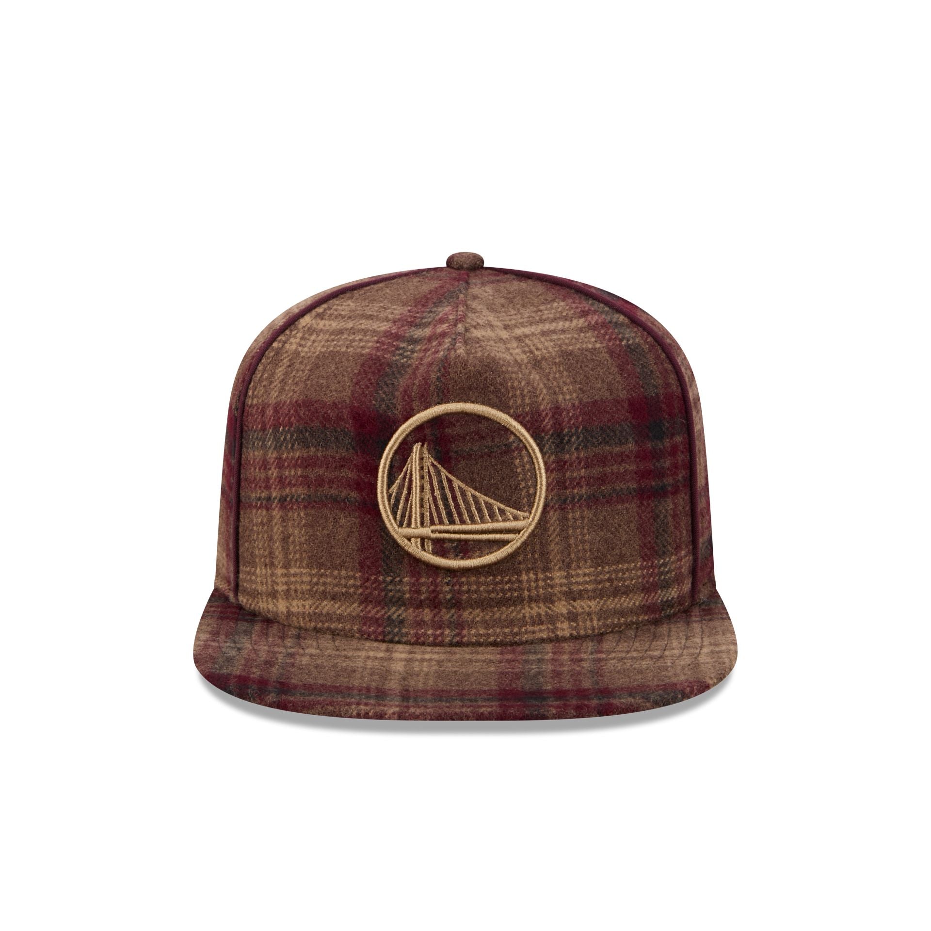Golden State Warriors Fall Plaid 19TWENTY Snapback Hat