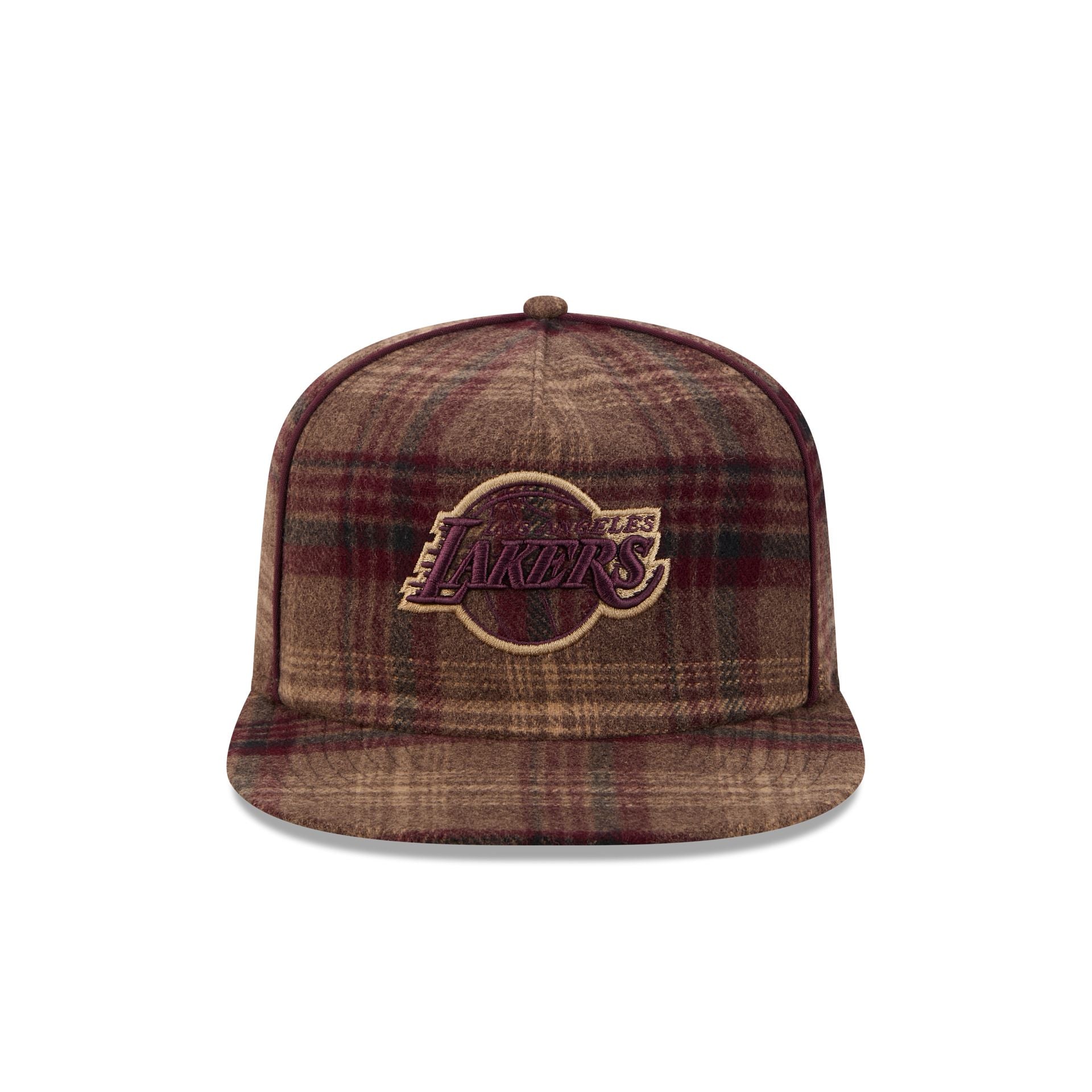 Los Angeles Lakers Fall Plaid 19TWENTY Snapback Hat
