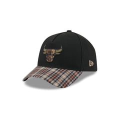 Chicago Bulls Fall Plaid Visor 59FORTY A-Frame Fitted Hat