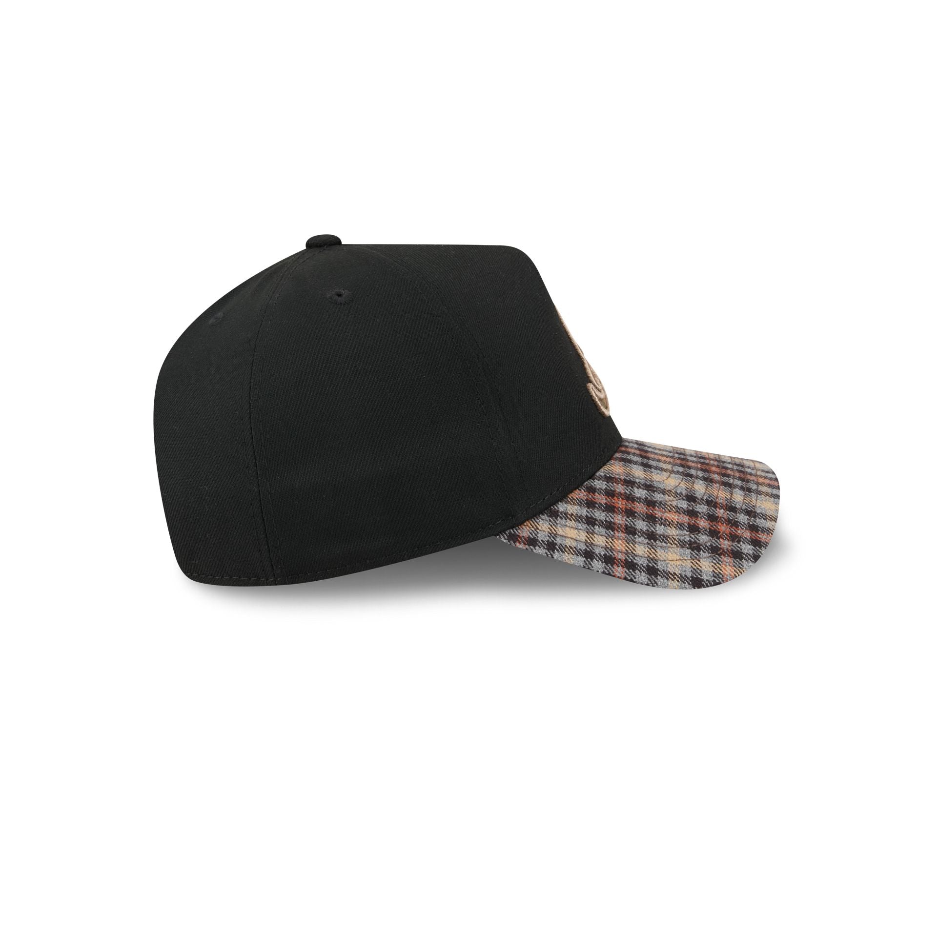 Atlanta Braves Fall Plaid Visor 59FORTY A-Frame Fitted Hat