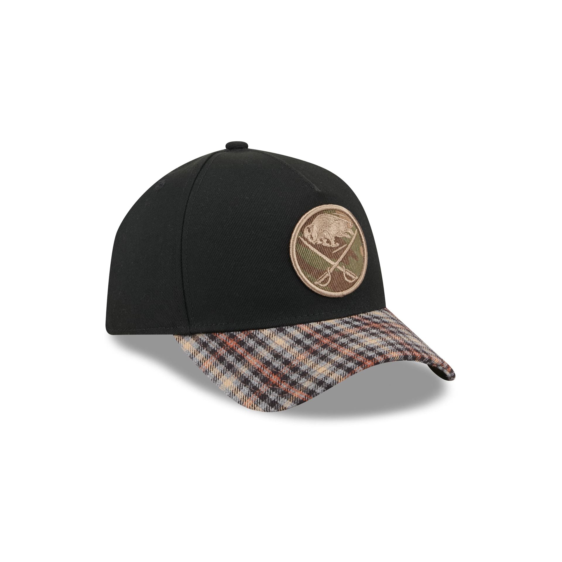 Buffalo Sabres Fall Plaid Visor 59FORTY A-Frame Fitted Hat