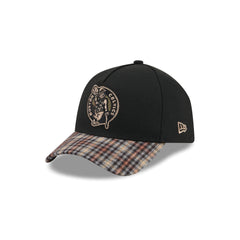 Boston Celtics Fall Plaid Visor 59FORTY A-Frame Fitted Hat