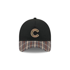 Chicago Cubs Fall Plaid Visor 59FORTY A-Frame Fitted Hat