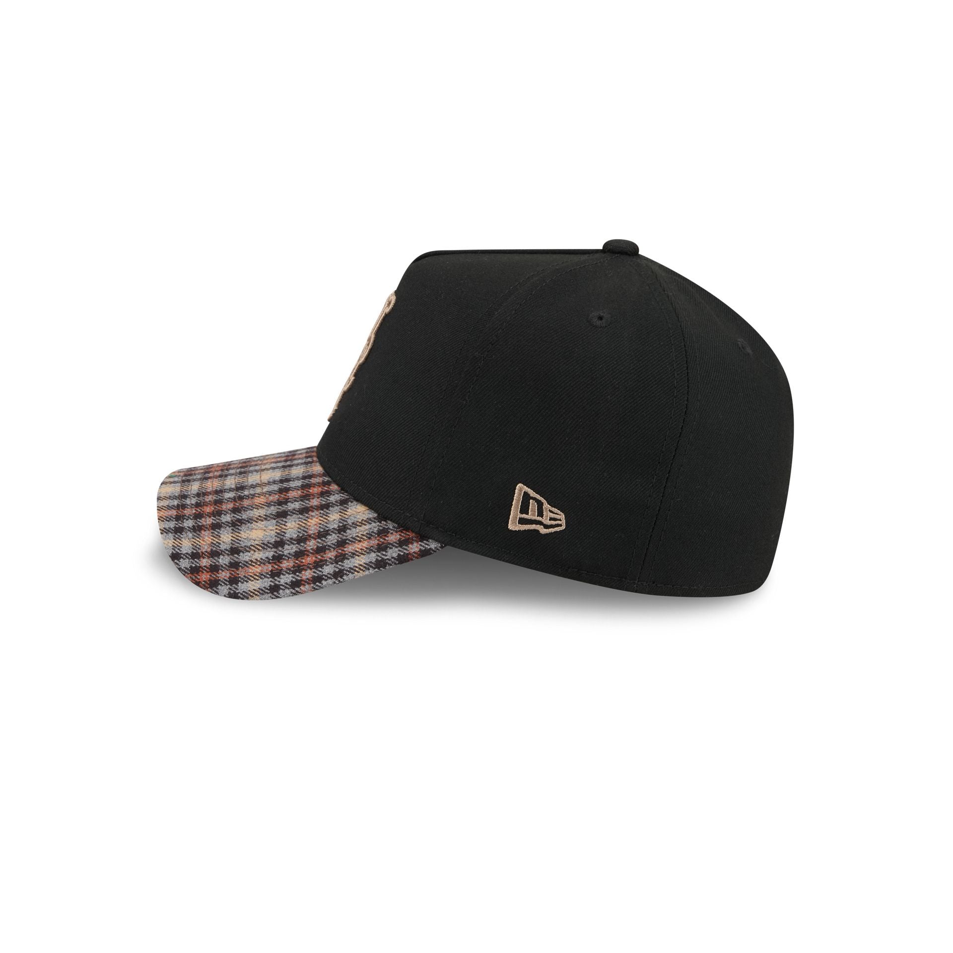 New York Mets Fall Plaid Visor 59FORTY A-Frame Fitted Hat