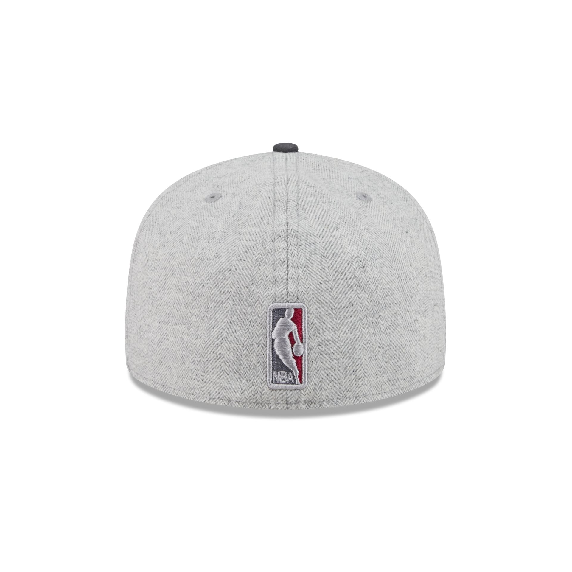 New York Knicks Gray Herringbone 59FIFTY Fitted Hat